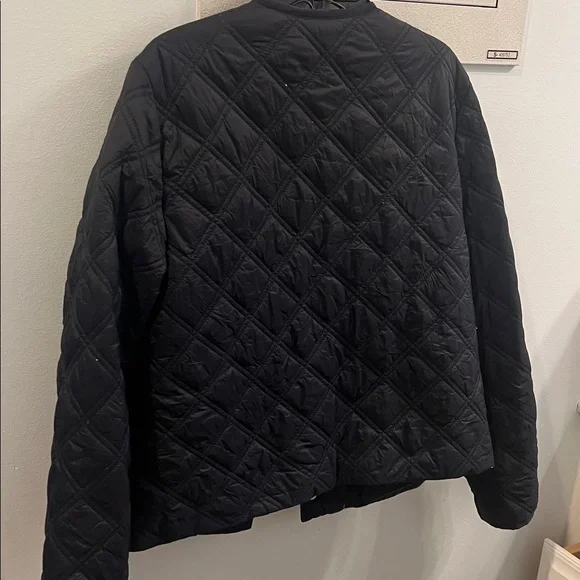 Veronica Beard Black Quilted Puffer Jacket - Picture 2 of 4